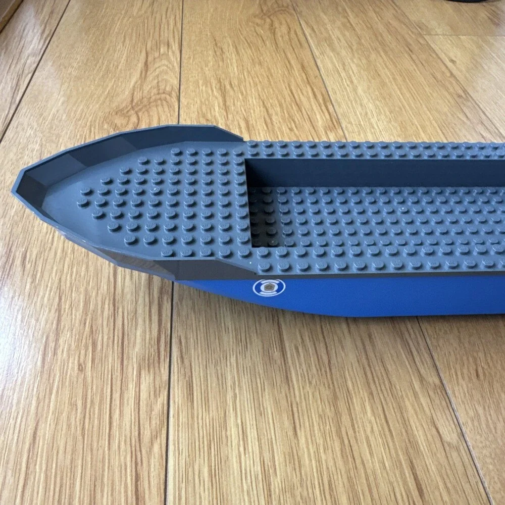LEGO City Police Patrol Boat - HULL OF BOAT ONLY - With Stickers - #60277